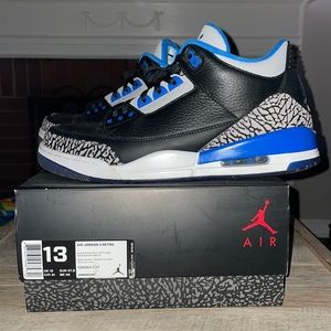 Air Jordan retro 3 sport blue